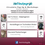 Workshops in onze circulaire pop-up
